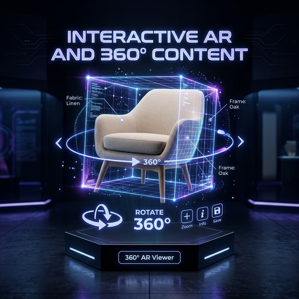 360-degree product spin